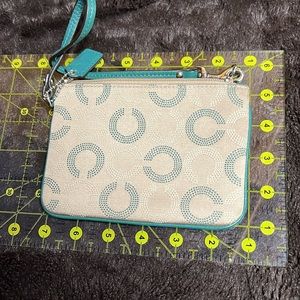 Coach wristlet
